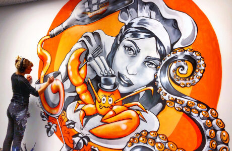 stine-hvid-Zitcom-gourmet-mural-streetart