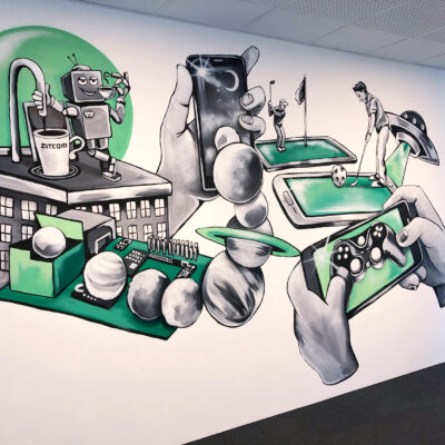 stinehvid_Zitcom_room_mural