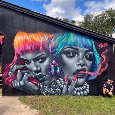 Stine-Hvid-Rihanna-Street-Art-mural-Roskilde-Festival-24